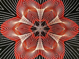 明星,模式,紅色