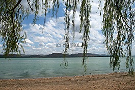 壩,水,湖