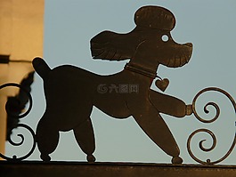獅子狗,金屬,鐵