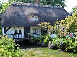 英格蘭,農(nóng)村,山寨