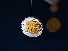 硬币,欧元,钱taler