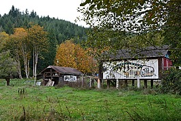 lillywaup,被繪的房子,美洲原住民