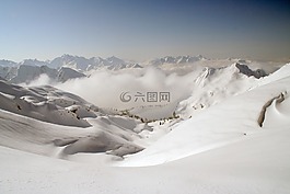冬天,寒冬,山
