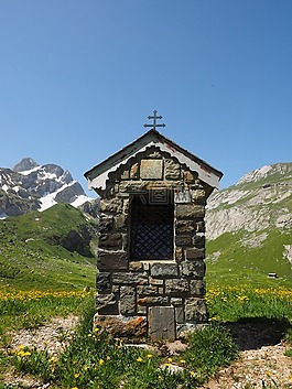 小教堂,säntis,bergdorf
