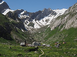 säntis,bergdorf,meglisalp