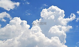 藍天,白云,抬頭