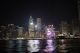 夜景,香港,天星渡轮码头