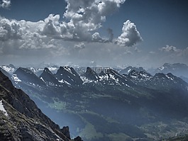 churfirsten,山,高山