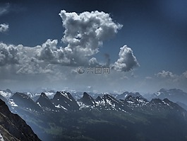 churfirsten,山,高山