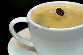 咖啡,咖啡杯,咖啡豆