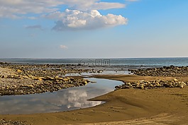海灘,海,景觀(guān)