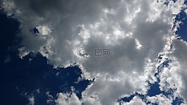 天空,紋理,藍(lán)色的天空