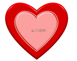 心,紅色,愛