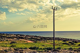 極點(diǎn),電話,線