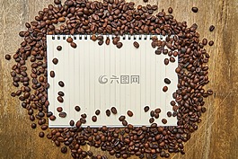 咖啡,筆記本,鋼筆