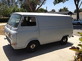 白色面包車,福特,econoline