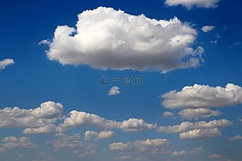 云,天空,白