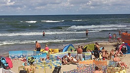 海灘,海,夏天