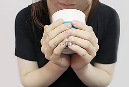 咖啡,茶,悲傷