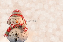 雪人,冬天,雪