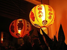 中国,灯笼,亚洲