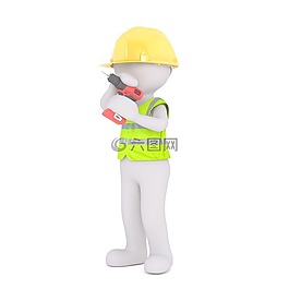 男性,3d模型,孤立