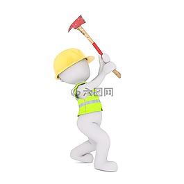 男性,3d模型,孤立