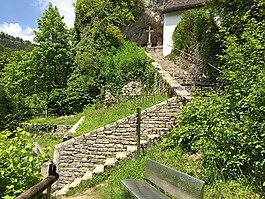 废墟,草庵,圣ursanne