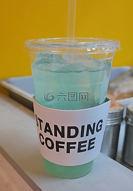 咖啡,飲品,站在咖啡