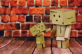 danbo,媽媽和孩子,數字