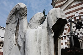 墳場,死亡,石