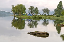 景觀,和平,平靜