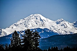 山,樹,景觀