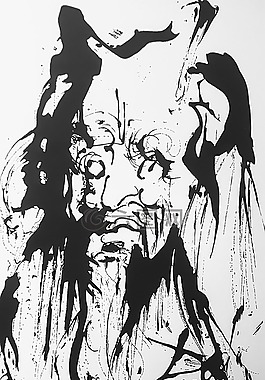 大理,繪畫,摘要
