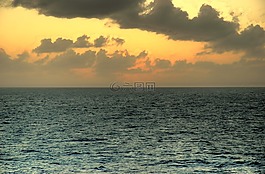 海,天空,天堂