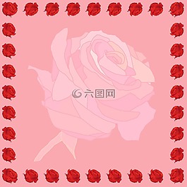 背景,玫瑰,紅色
