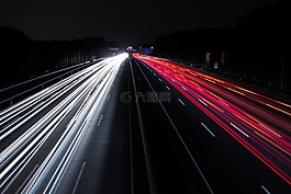 交通,燈,夜