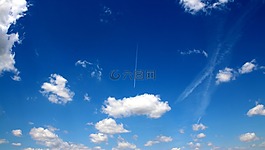 云,天空,白
