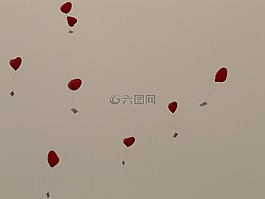 氣球,心,愛情