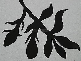 繪圖,葉子,科