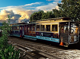 電纜車,舊金山,加利福尼亞州
