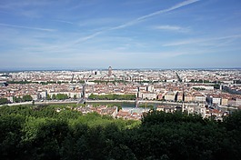 里昂,全景图,塔