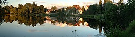 坏 waldsee,stadtsee,全景