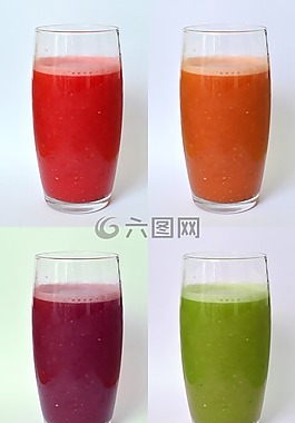 玻璃,果汁