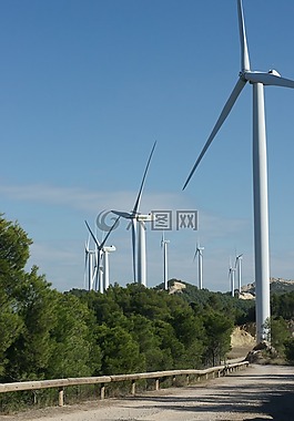 風電場,風車,景觀