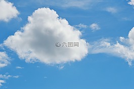 云,天空,白