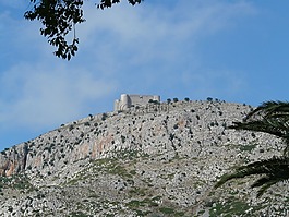 卡斯特利del montgrí,城堡,建設