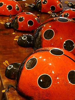 瓢蟲(chóng),陶,陶瓷