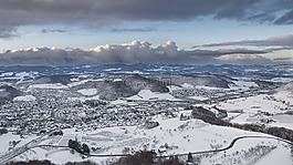 寒冬,雪,雪景