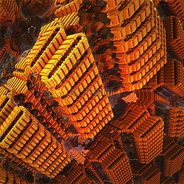 眩暈,構建,分形